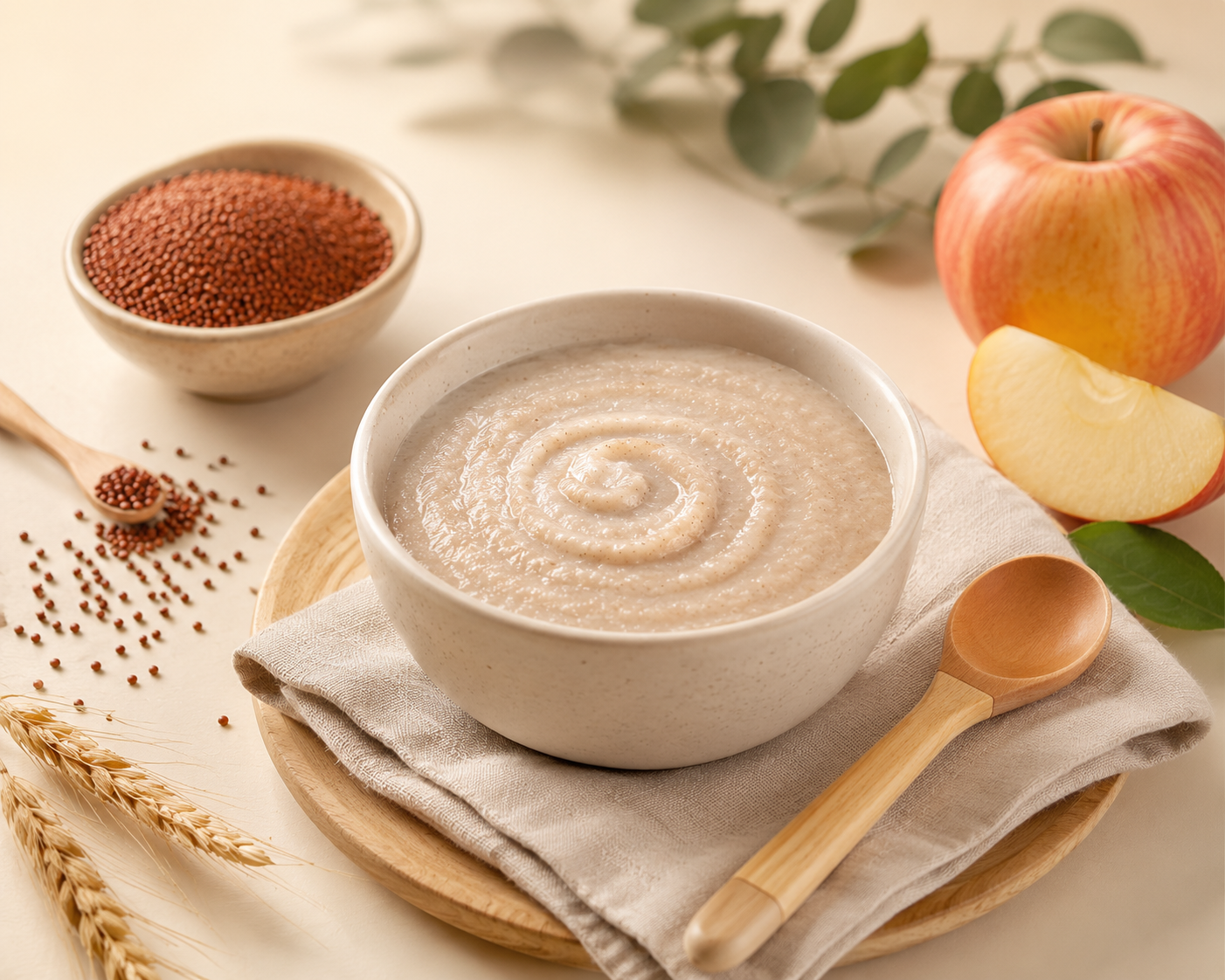 Apple Ragi Porridge
