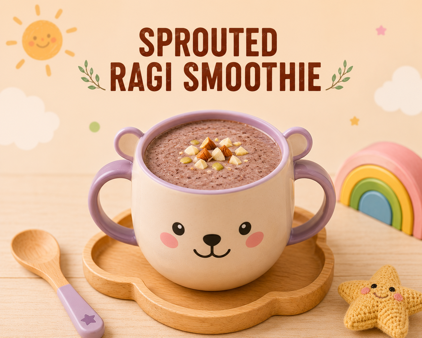 Sprouted Ragi Smoothie